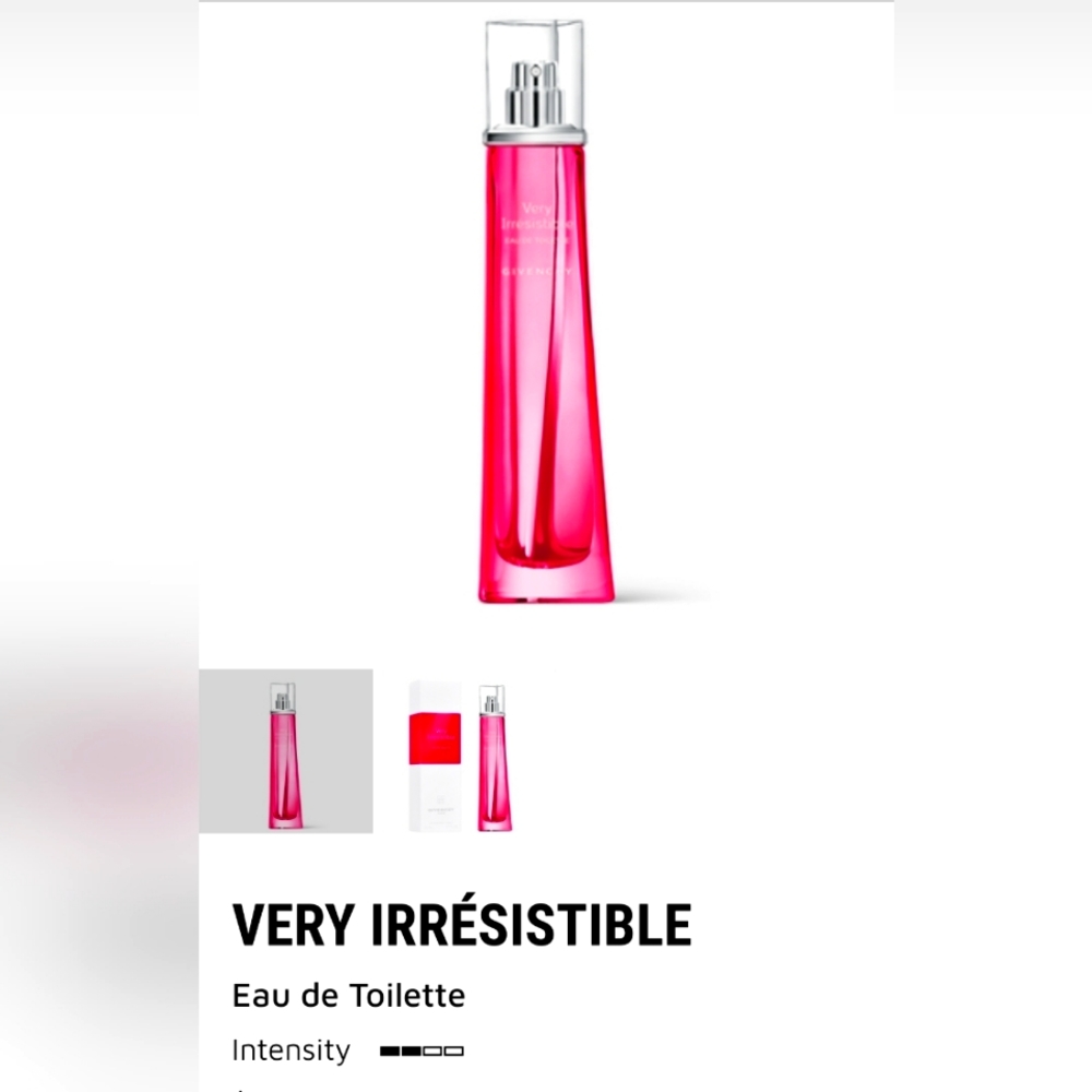 Very Irresistible Eau de Toilette - USED, LIKE NEW